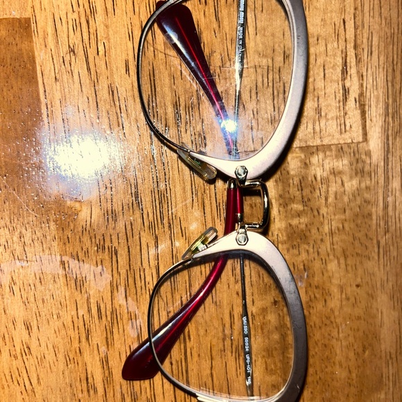 Cat eye glasses no outter box  just case miu miu - Picture 8 of 14